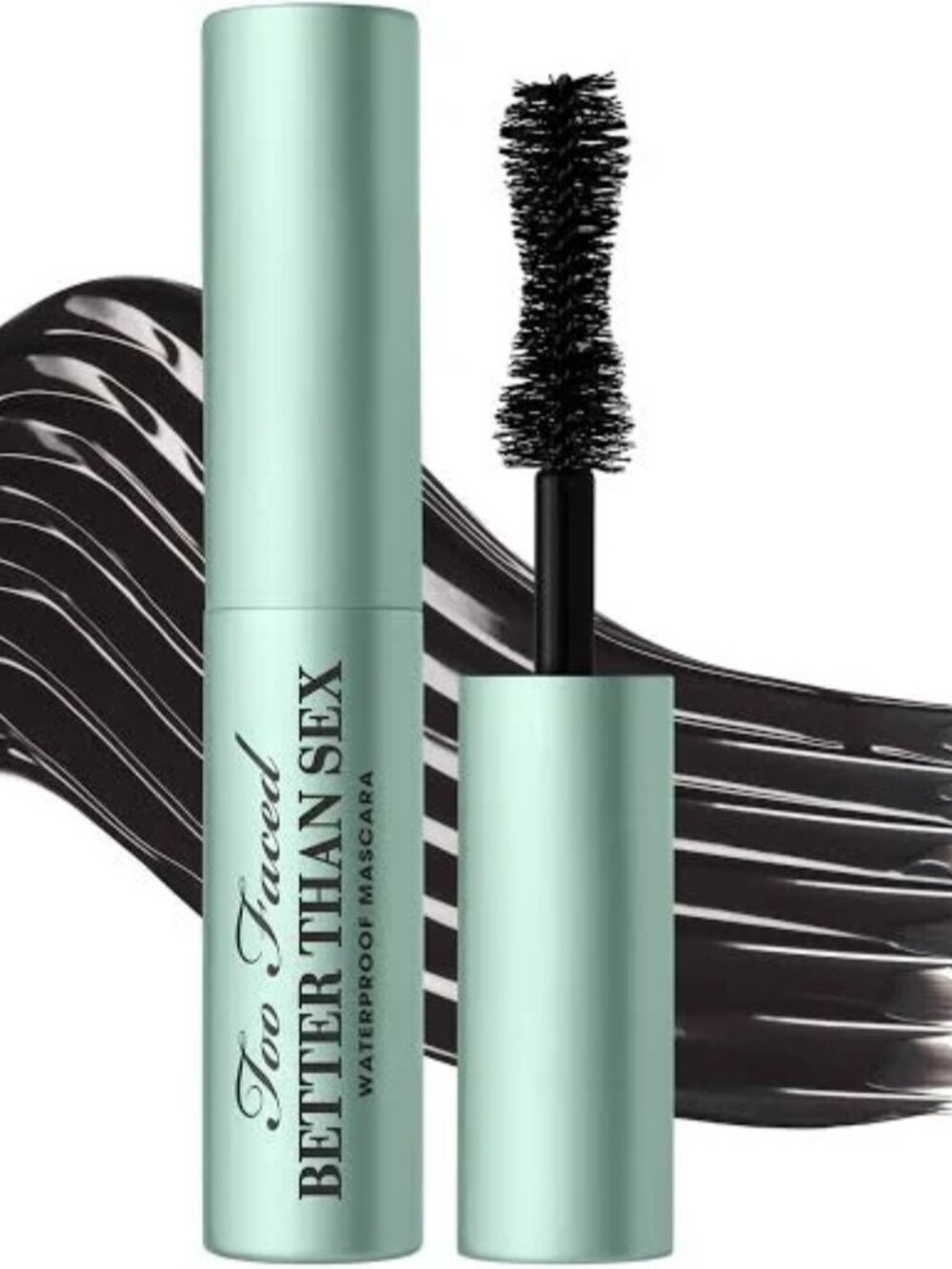 Too Faced Better Than Sex Waterproof Mascara BLACK - Full Size - NIB